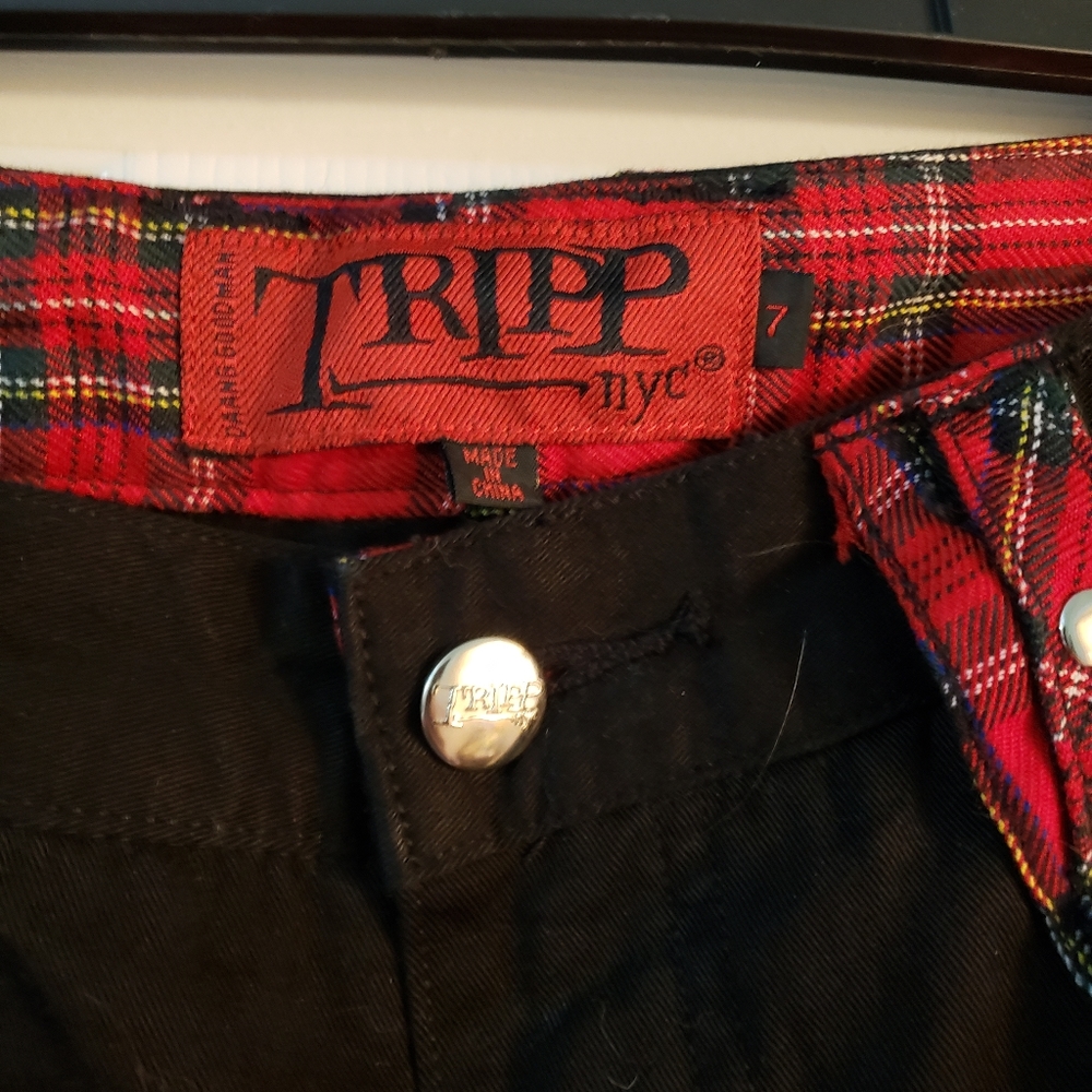 Tripp nyc red plaid pants - Picture 3 of 6